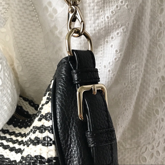 kate spade Cobble Hill Mylie bag in black & white - Picture 3 of 8